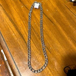 24 inch sterling silver necklace. Never used - was bought as a gift
